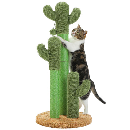 Cat Scratching Post with 3 Natural Scratching Poles