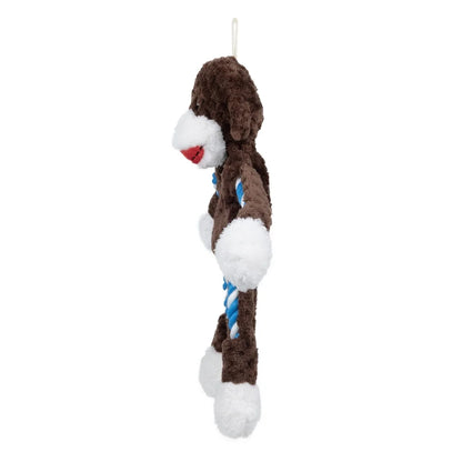Tough Buddy Monkey Dog Toy Rope Chew