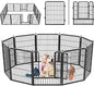 40" Height Portable Dog Fence 12 Panels