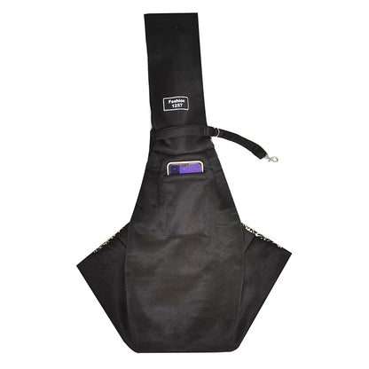 Crossbody breathable dog folding pet bag