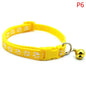 Cute Paw Print Adjustable Bell Pets Collar
