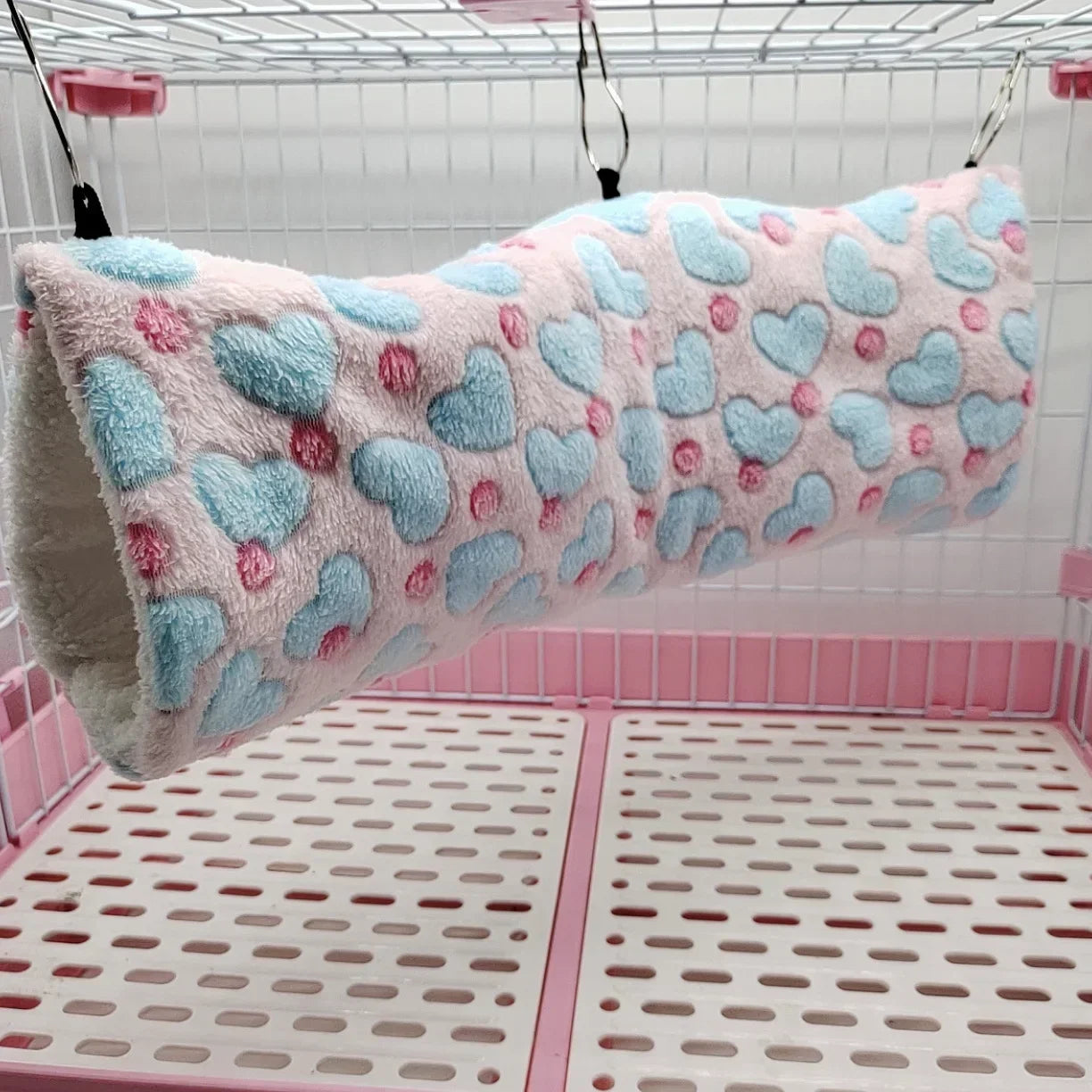 Pet channel Flower soft plush tunnel nest
