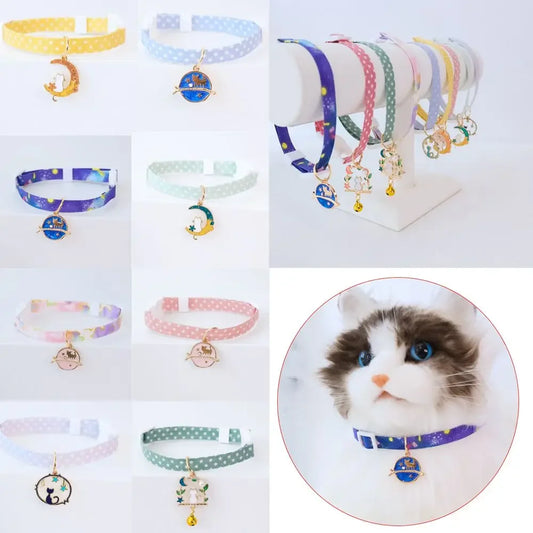 1PC Cute Kitten And Puppy Necklace Breakaway Collar