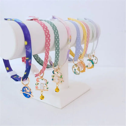 1PC Cute Kitten And Puppy Safety Necklace Breakaway Adjustable Collar