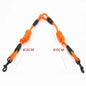 Small Nylon Double lead leash