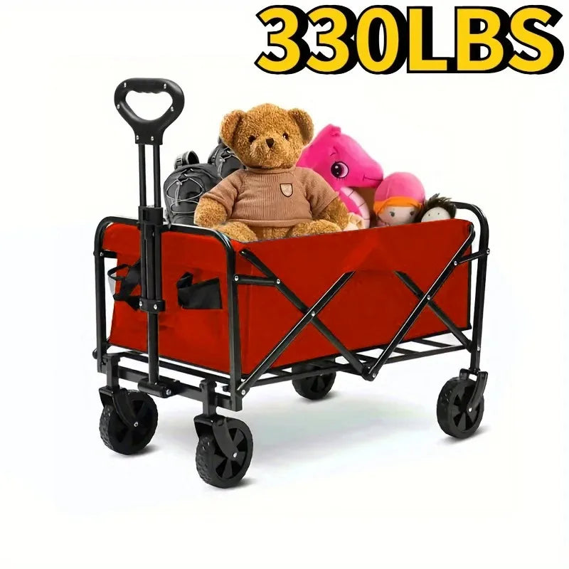 Wagon Cart Foldable Heavy Duty Utility Cart