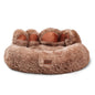 Cozy Comfy Pet Dog Bed Paw Shape Warm Dog Bed