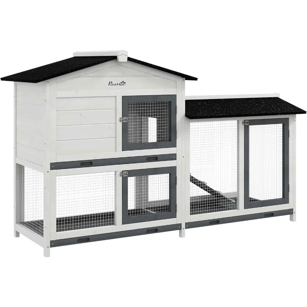 62" Small Animal Enclosure with Run Area