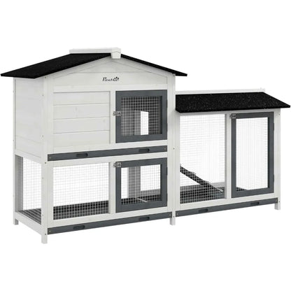 62" Small Animal Enclosure with Run Area