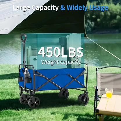 Wagon Cart Foldable Heavy Duty Utility Cart