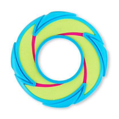 Durable Neon Dog Fetch Toy 9 Inch Disc