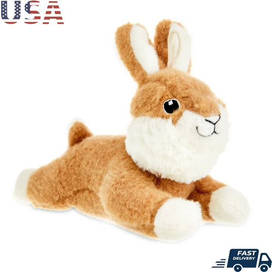 Squeaky Plush Dog Toy Bunny 8.25in