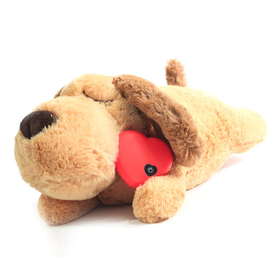 Heartbeat Puppy Behavioral Train Plush Toy