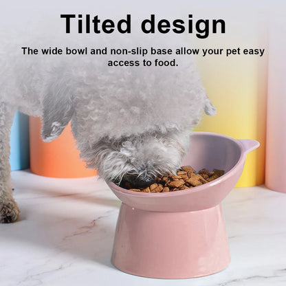 Tilted Food Bowl