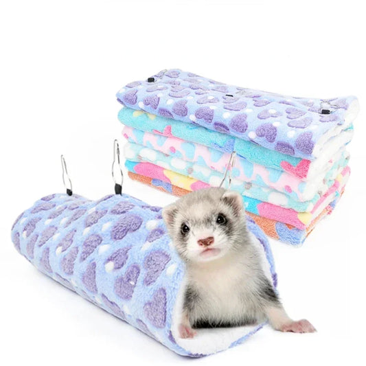 Hamster Tunnel Hammock Bed for Small Animal