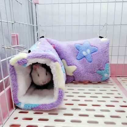 Pet channel Flower soft plush tunnel nest