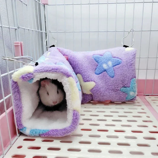 Pet channel Flower soft plush tunnel nest