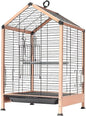 Rust Resistant Metal Cage with Rooftop Ladder