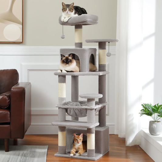 6-levels Safe and Stable Cat Tree