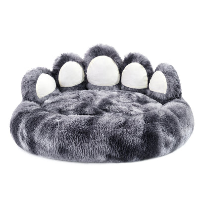 Cozy Comfy Pet Dog Bed Paw Shape Warm Dog Bed