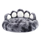 Cozy Comfy Pet Dog Bed Paw Shape Warm Dog Bed