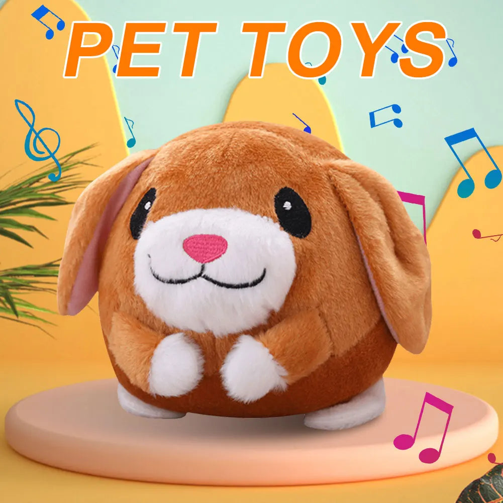Cartoon Pig Active Moving Pet Plush Toy