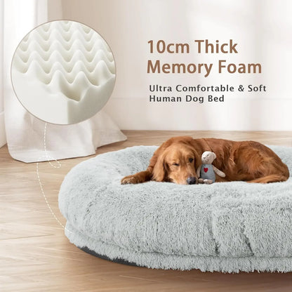 Human Dog Bed, 71''x45''x12''Size