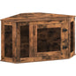 Wooden Dog Kennel End Table