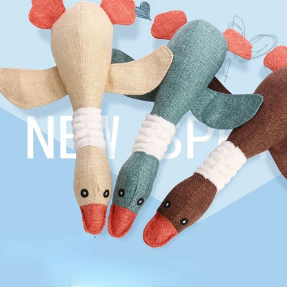 Pet Mallard Duck Squeaky  Dog Toy