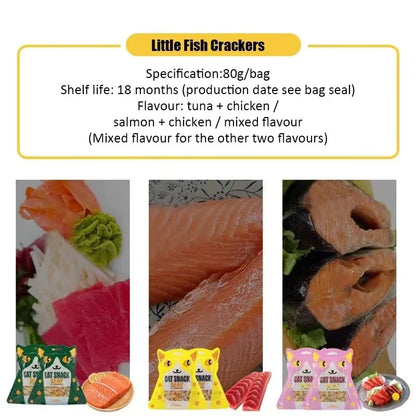 Cat Biscuits Salmon, Chicken, Tuna