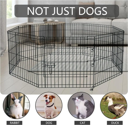 Metal Dog Exercise Pen/Pet Puppy Playpen