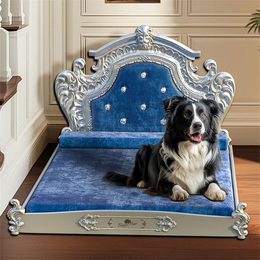 Stunning Large Dog Bed with Headboard