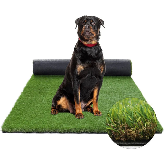 Extra Thick Outdoor Turf, Large Fake Grass Pad