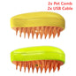 3 In 1 Cat Steamy Brush Dog Grooming Comb
