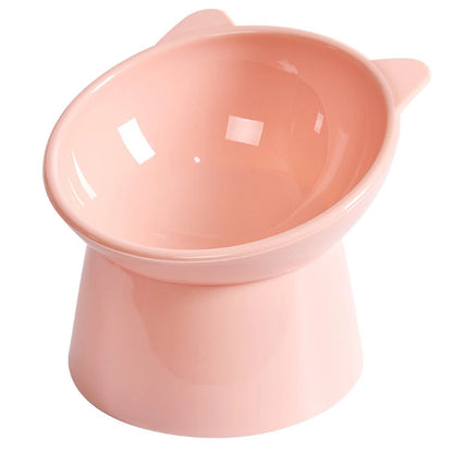 Tilted Food Bowl- Elevated Raised Dog Bowl Non Slip