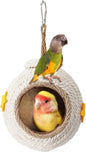 Natural Coconut Fiber Hanging Birdhouse