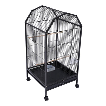 Large Play Bird Cage on 4 wheels