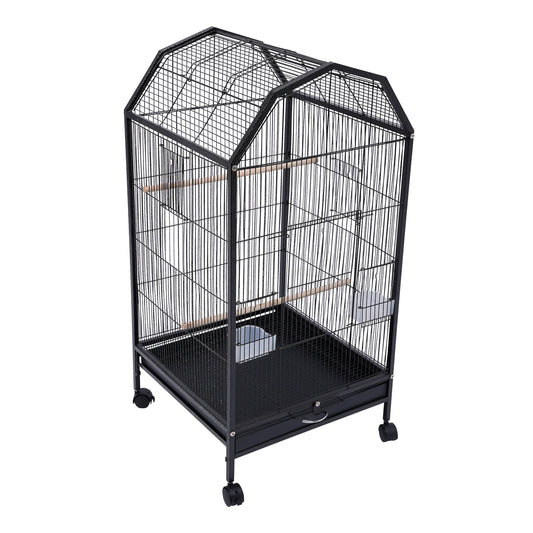 Large Play Bird Cage on 4 wheels