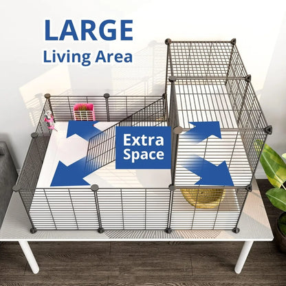 Indoor Habitat with Waterproof Plastic Bottom