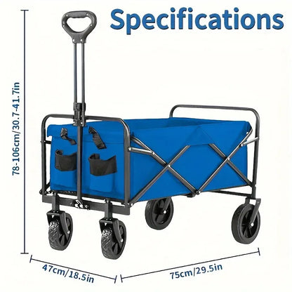 Wagon Cart Foldable Heavy Duty Utility Cart