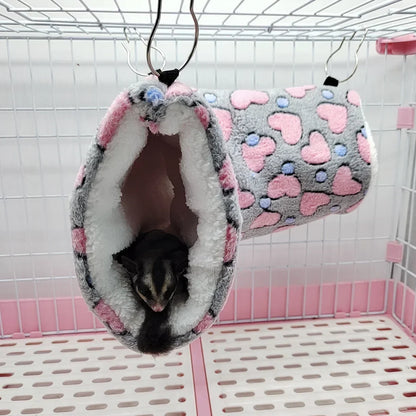 Pet channel Flower soft plush tunnel nest