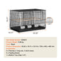 30" Flight Bird Cage with Handle and Perches