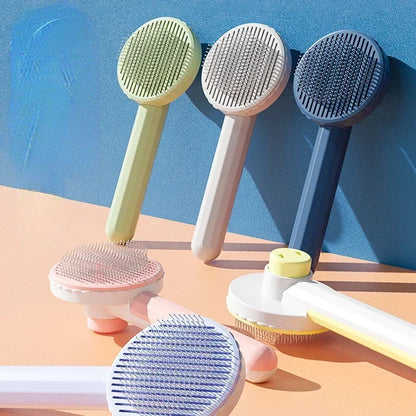 Pet Grooming Brush for Cats Hair Remover Comb