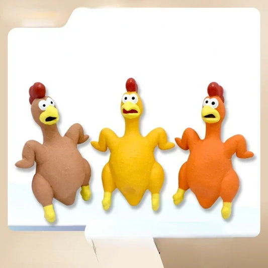 Screaming Chicken Squeeze Sound Toy