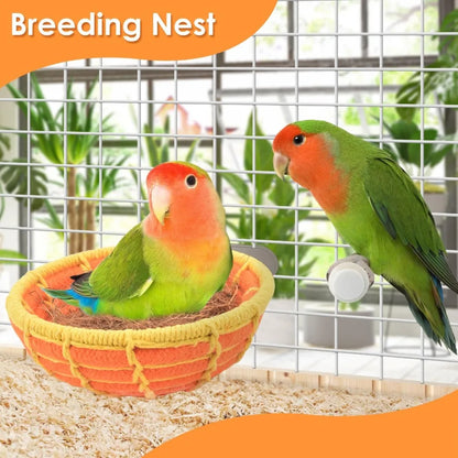 Breeding Nest Bed with Natural Coconut Fiber Bedding