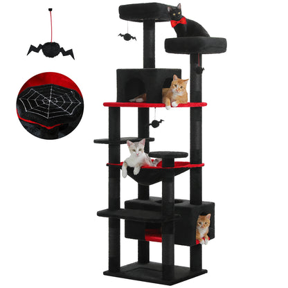 72" Large Cat Tree and Tower for Indoor Cats