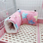 Pet channel Flower soft plush tunnel nest