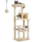 5-Level Cat Tower for Large Cats with Large Hammock