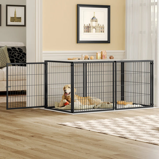 Large Dog Cage 63.7" Dog Kennel