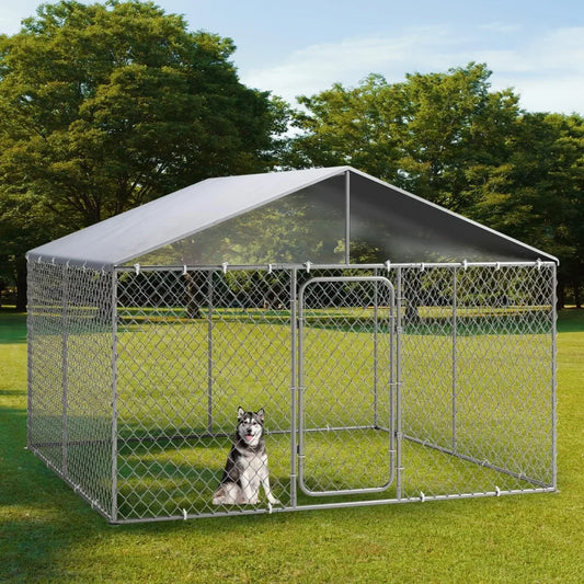 10×10FT Outdoor Dog Kennel